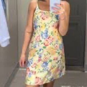 Size 12 Floral Sleeveless Dress